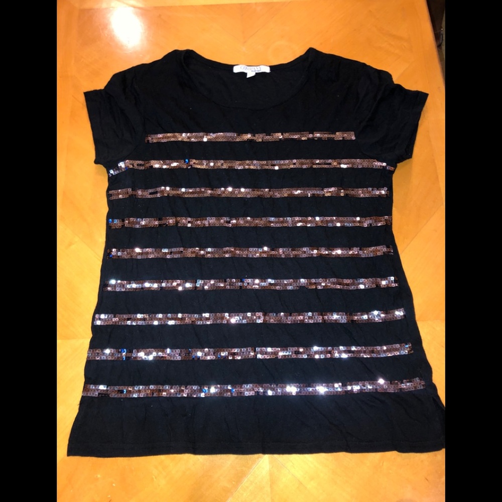 Black Top With Bedazzles